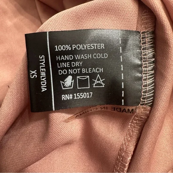 Baltic Born Women's XS Mauve Long Sleeve Fully Lined Maxi Dress Boho Fairycore - Picture 5 of 11